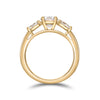 Oval Trilogy Diamond Ring