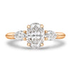 Oval Trilogy Diamond Ring