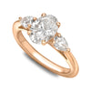 Oval Trilogy Diamond Ring