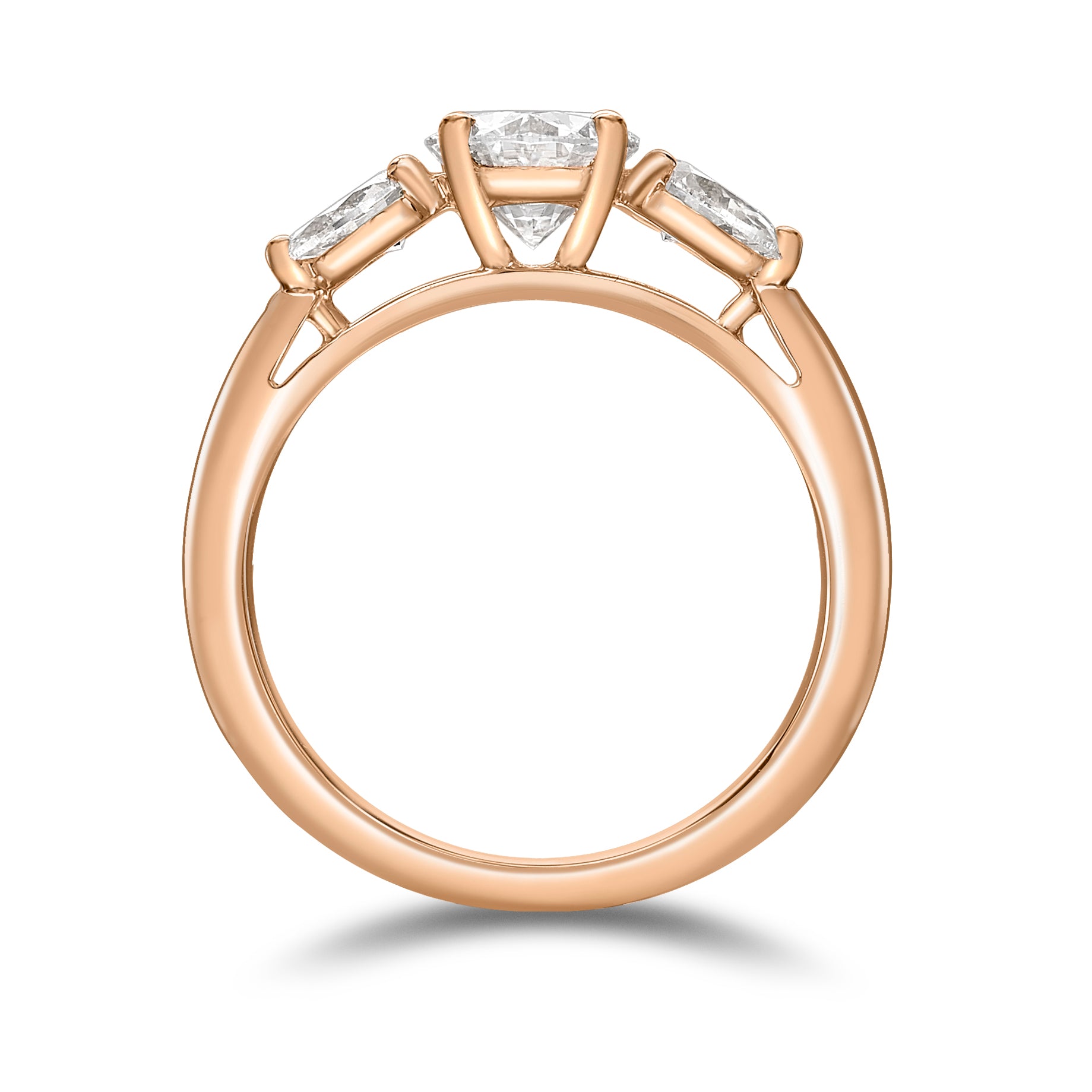 Oval Trilogy Diamond Ring