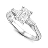 Emerald Trilogy Diamond Ring