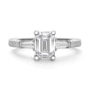 Emerald Trilogy Diamond Ring